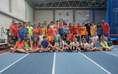 Fotos lunes mañana. Da comienzo el III Campus de Atletismo