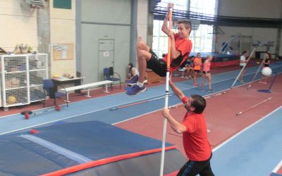 Fotos lunes tarde. Javier García Chico en el III Campus de Atletismo